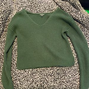 Green sweater